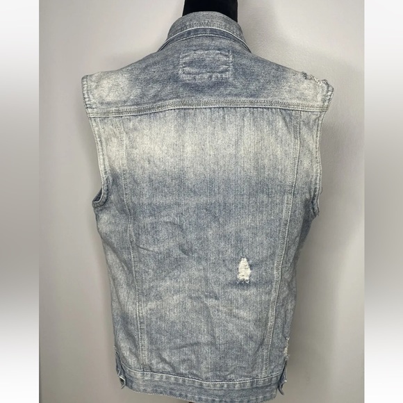 Mens CARBON JEAN Vest Size L - Picture 3 of 9